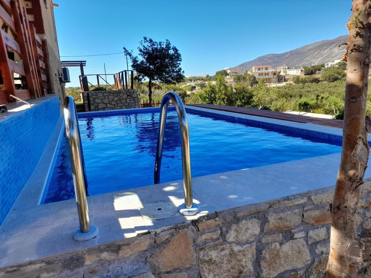 Villa Evenos Of 3 Bedrooms - Irida Country House Of 2 Bedrooms With Private Pools Elafonisi Exterior foto